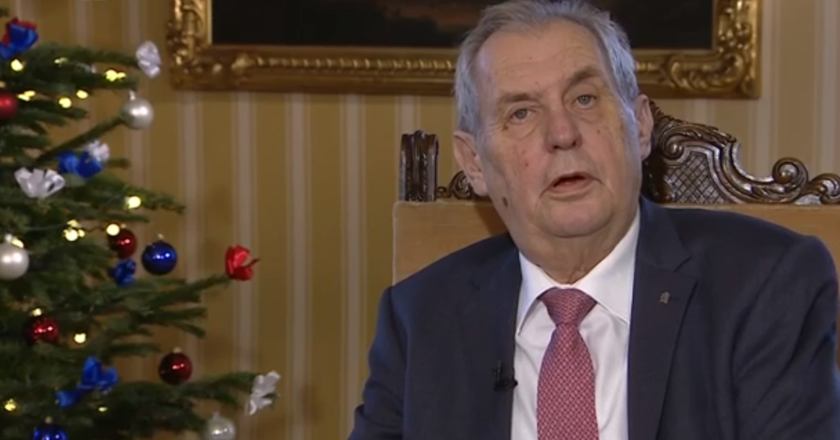 Miloš Zeman varoval před zpomalením ekonomického růstu