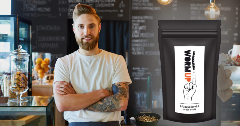 Z Brna se valí křupaví červíci, hmyz s příchutí soli a chilli