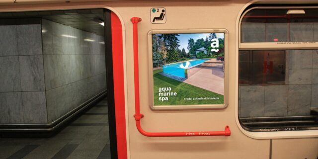 Aquamarine SPA si poprvé vyzkoušel komunikaci v metru