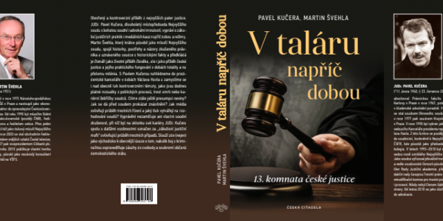 Vychází kniha Martina Švehly o soudci Kučerovi: V taláru napříč dobou