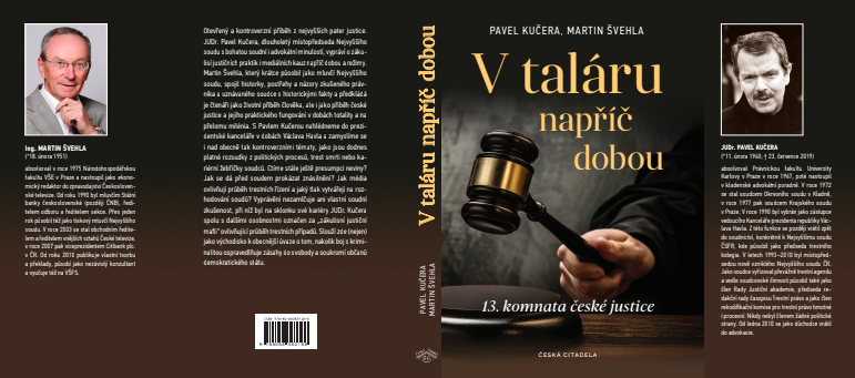 Vychází kniha Martina Švehly o soudci Kučerovi: V taláru napříč dobou
