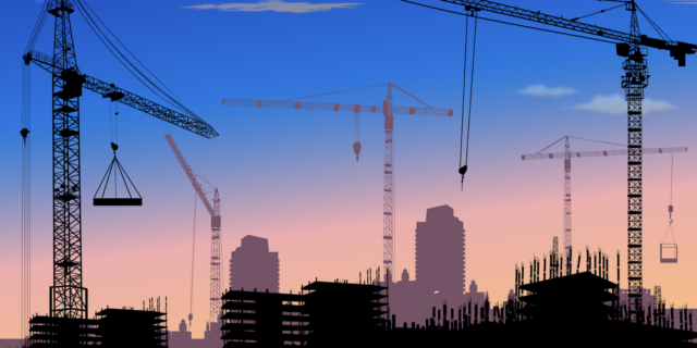 České stavebnictví se na začátku prázdnin opět propadlo, bytová výstavba v Praze dál vázne
