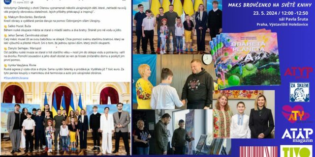 Tisková zpráva: Malý ukrajinský Picasso osobně na Světě knihy v Praze