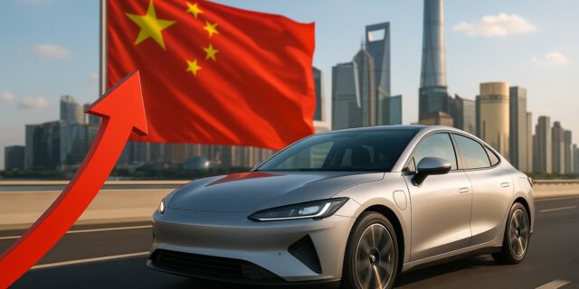 Čínské elektromobily na vzestupu