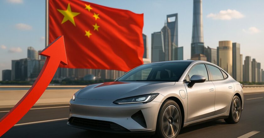 Čínské elektromobily na vzestupu