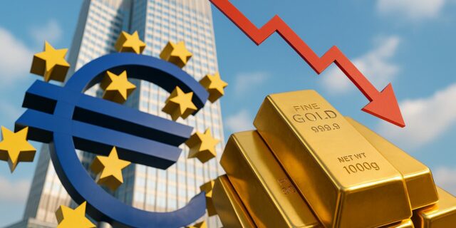 Hrozba pro finanční systém? ECB varuje před krizí na trhu se zlatem