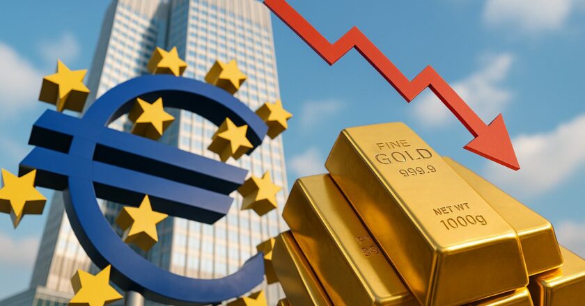 Hrozba pro finanční systém? ECB varuje před krizí na trhu se zlatem