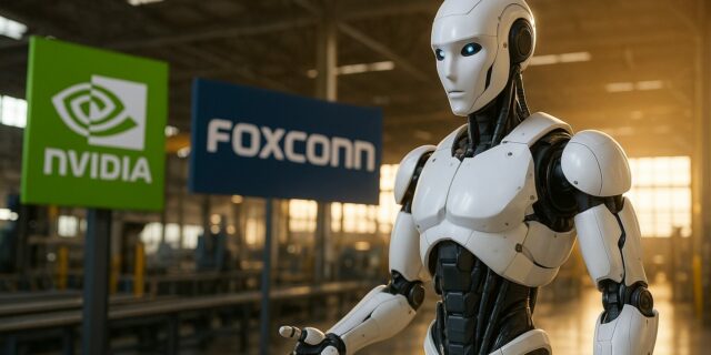 Nvidia a Foxconn: Budoucnost výroby s humanoidními roboty v Houstonu?