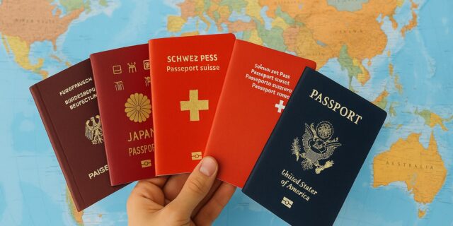 Nejsilnější cestovní pasy světa