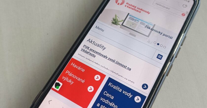 Aktivujte si službu SMS-INFO! I na dovolené budete vědět, co se děje doma s vodou