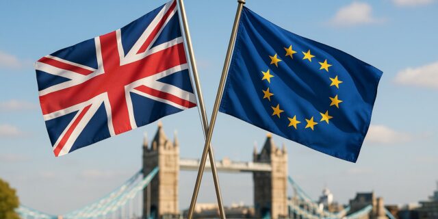 Británie chce do Evropské celní unie