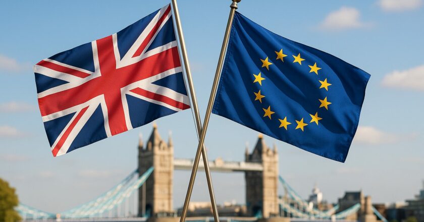 Británie chce do Evropské celní unie