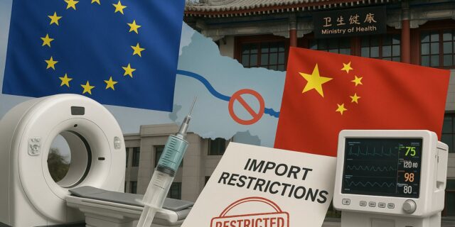 Čína udeřila zpět: Omezení dovozu zdravotnických prostředků z EU a co to znamená pro nás