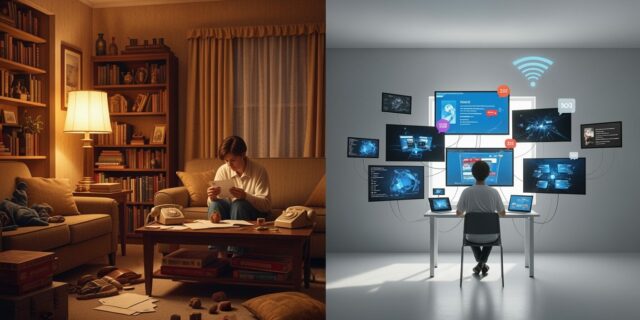 Jak jsme přežili bez internetu a proč to nebylo horší