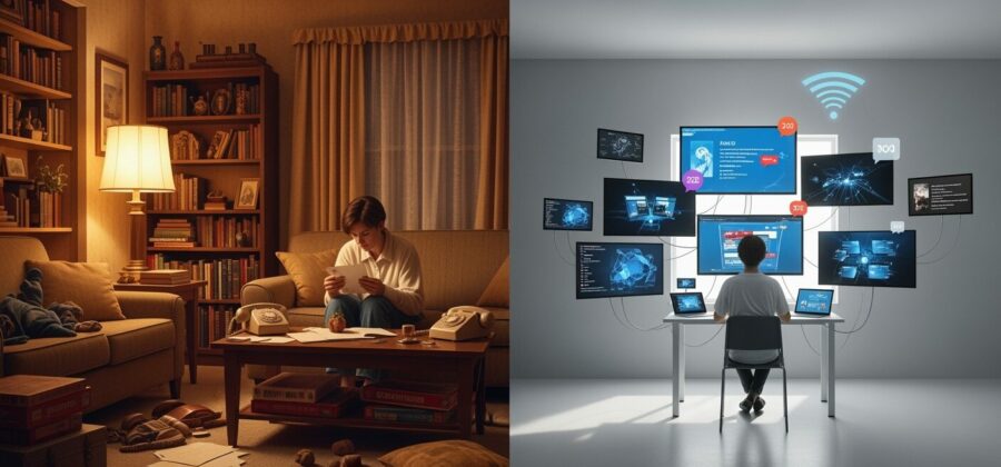 Jak jsme přežili bez internetu a proč to nebylo horší