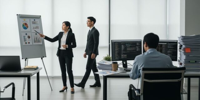 Korporátní divadlo: Proč manažer nevidí, kdo skutečně maká?