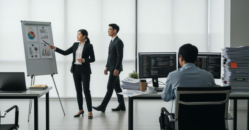 Korporátní divadlo: Proč manažer nevidí, kdo skutečně maká?