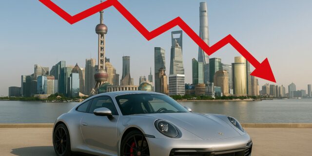 Porsche v Číně: Propad prodejů o 28 %. Je to konec dominance v luxusu?