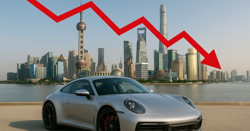 Porsche v Číně: Propad prodejů o 28 %. Je to konec dominance v luxusu?