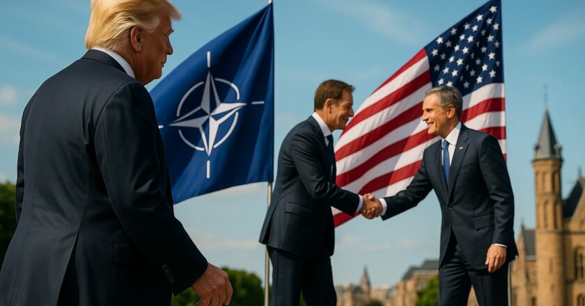 Trump v NATO zůstává: Evropa slaví