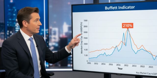 Buffettův indikátor varuje: Je Wall Street na pokraji propadu?