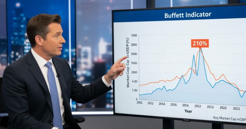 Buffettův indikátor varuje: Je Wall Street na pokraji propadu?