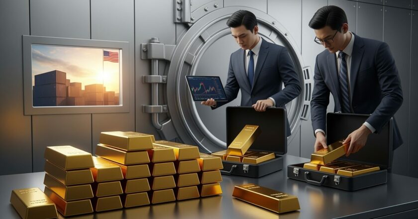 Proč Číňané utíkají před americkými cly ke zlatu?