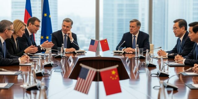 Co dohoda mezi EU a USA znamená pro vztahy Bruselu s Čínou?