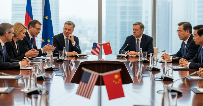 Co dohoda mezi EU a USA znamená pro vztahy Bruselu s Čínou?