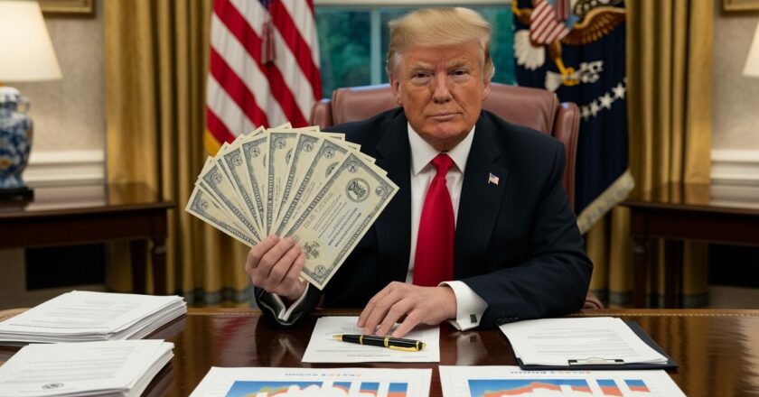 Trump od ledna nakoupil dluhopisy v hodnotě přes 100 milionů dolarů