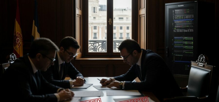 Vliv Huawei ve Španělsku vyvolává všeobecné obavy z infiltrace státu