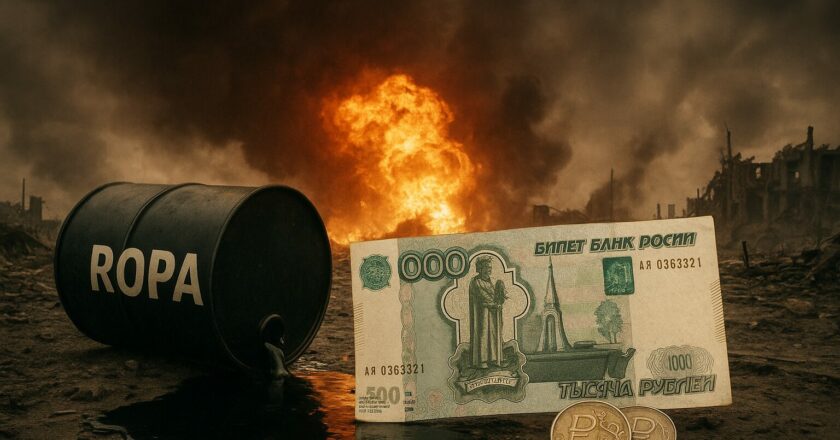 Schmarcz: Krutá a absurdní ekonomika války: Rusko přes všechny sankce vydělává na ropě a plynu více, než před agresí