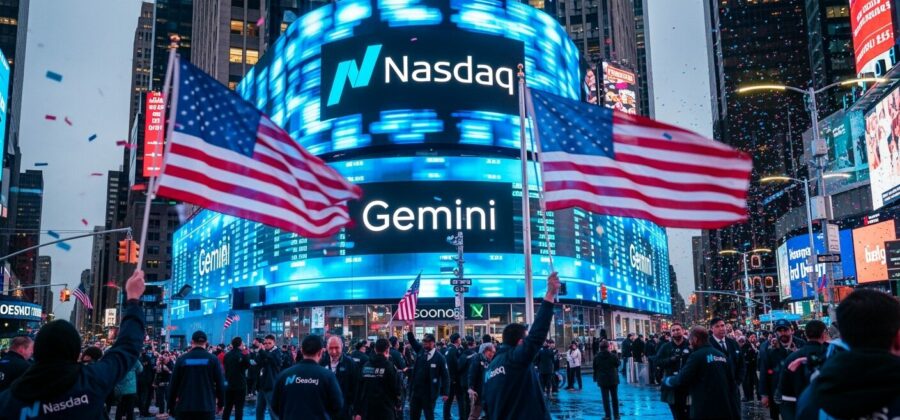 Gemini na burze: Kryptoměnový milník za 3,3 miliardy dolarů