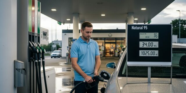 Pohonné hmoty dál zlevnily, jsou nejlevnější od poloviny června