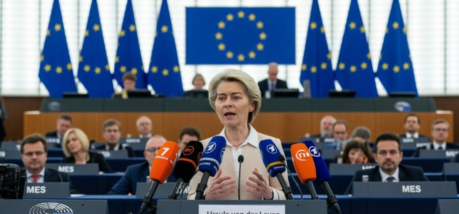Stav unie: Von der Leyenová odhalí trhliny v evropské jednotě