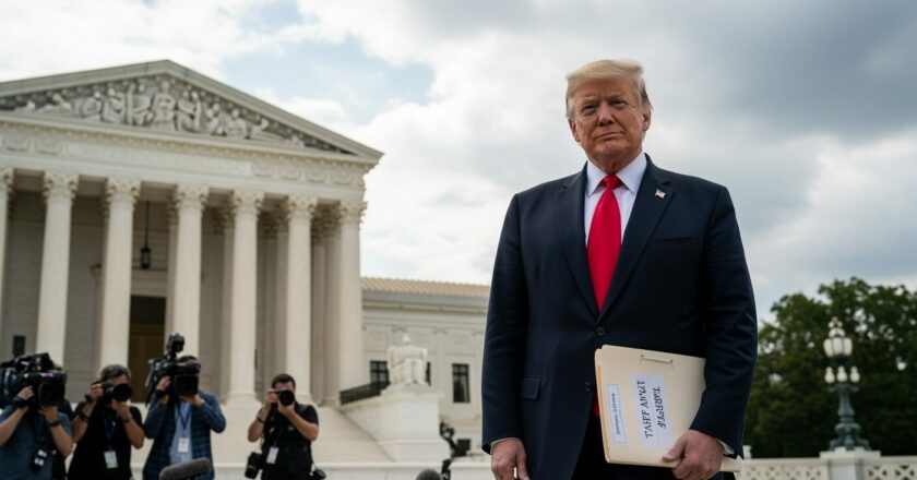 Trump žádá Nejvyšší soud, aby urychleně projednal odvolání k zachování cel