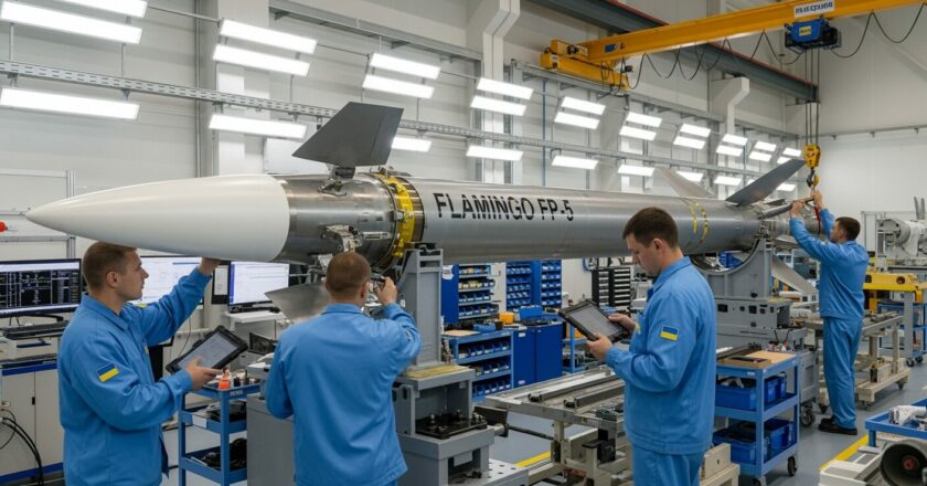 Výrobce nové ukrajinské střely Flamingo čelí vyšetřování z korupce