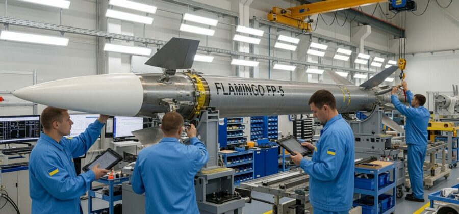 Výrobce nové ukrajinské střely Flamingo čelí vyšetřování z korupce